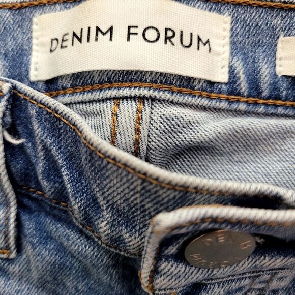 Denim Forum The Yoko High Rise Slim Jeans Size 23 - Picture 8 of 9